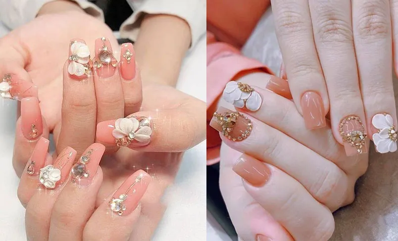 Top 101+ mẫu nail đính đá đẹp, sang chảnh cho nàng tham khảo
