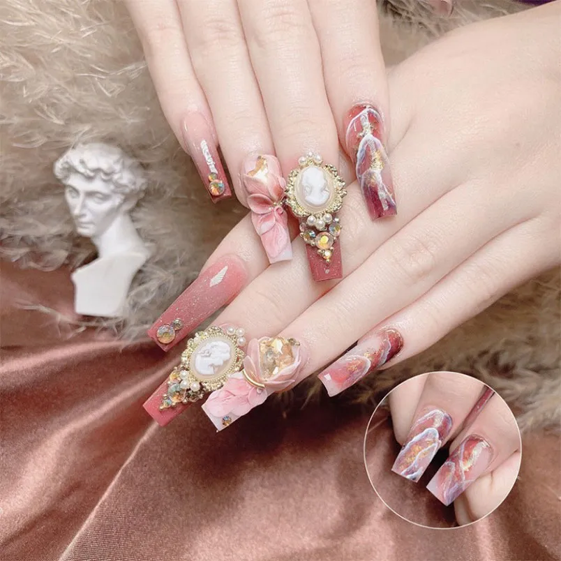 Top 101+ mẫu nail đính đá đẹp, sang chảnh cho nàng tham khảo