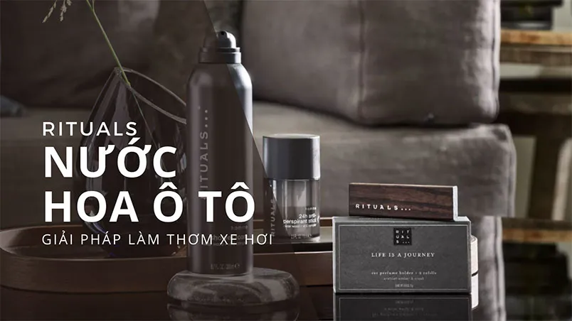 Top 5 nước hoa ô tô Rituals cao cấp, bán chạy hiện nay - 1