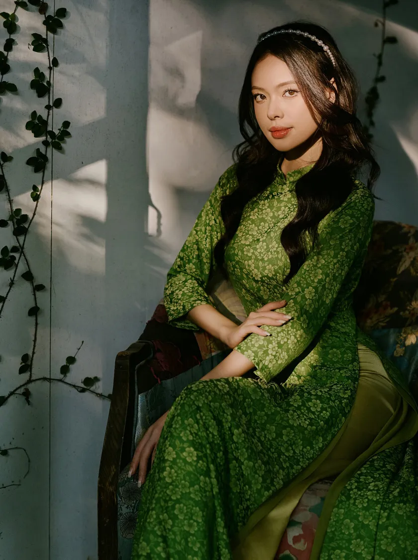 9+ phụ kiện mặc áo dài giúp chị em tỏa sáng, tôn dáng cực khéo - 14