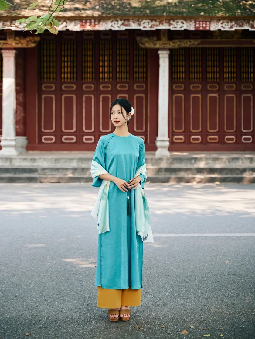 9+ phụ kiện mặc áo dài giúp chị em tỏa sáng, tôn dáng cực khéo - 6