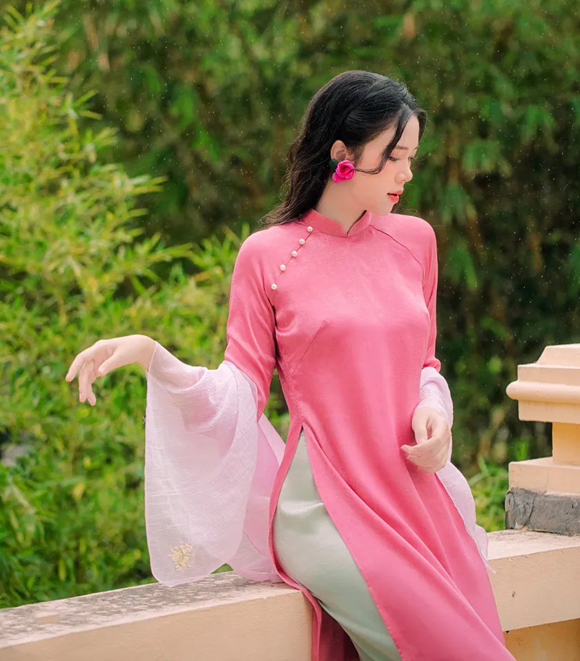 9+ phụ kiện mặc áo dài giúp chị em tỏa sáng, tôn dáng cực khéo - 5