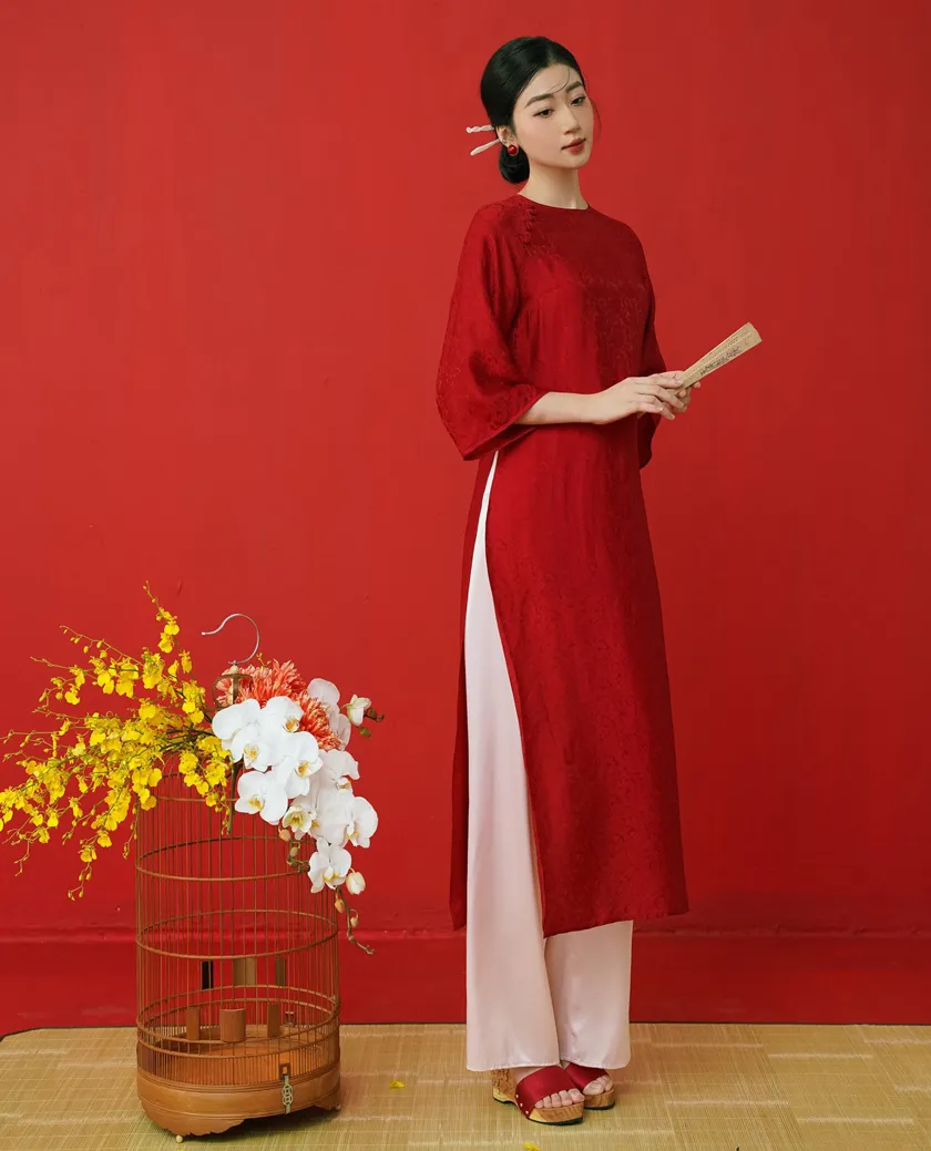 9+ phụ kiện mặc áo dài giúp chị em tỏa sáng, tôn dáng cực khéo - 25