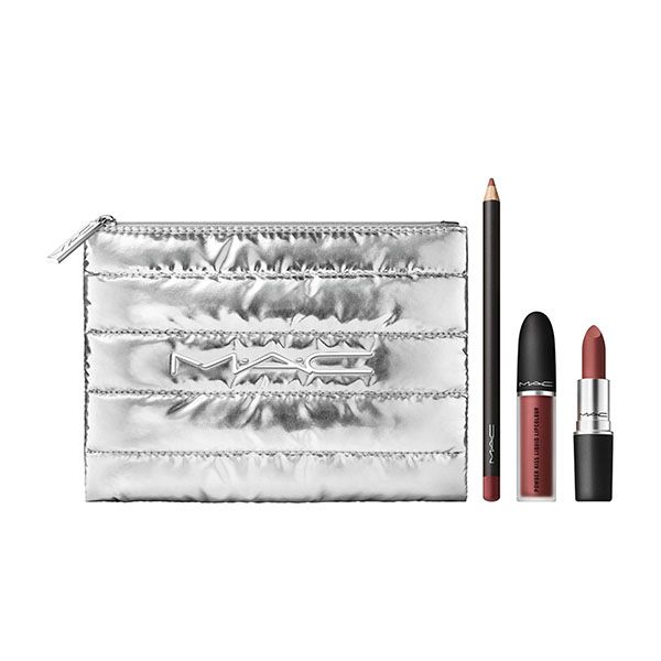 Set Son Mac Powdered Snow Powder Kiss Lip Kit 3 Món - Trang điểm - Vua Hàng Hiệu