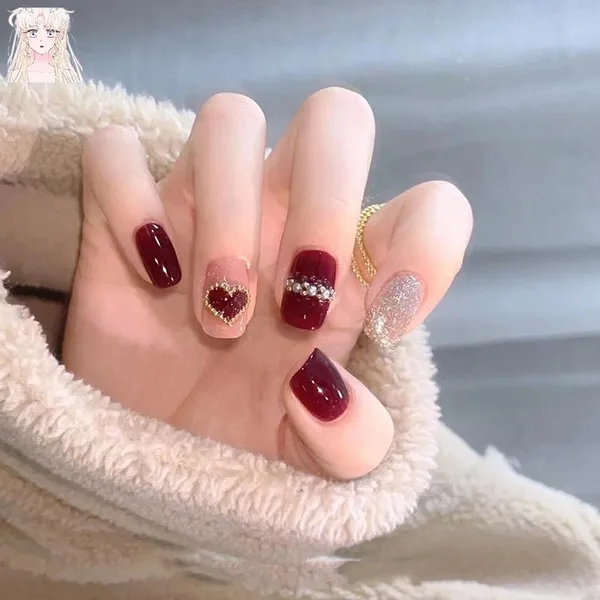 Top 101+ mẫu nail đính đá đẹp, sang chảnh cho nàng tham khảo
