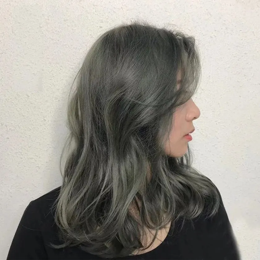 Top 14 màu tóc nâu rêu thời thượng và rất cá tính