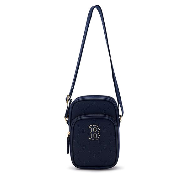 Túi Đeo Chéo Trẻ Em MLB PU Diamond Monogram Boston Red Sox 7ACRMDD4N-43NYD Màu Xanh Navy - Túi xách - Vua Hàng Hiệu