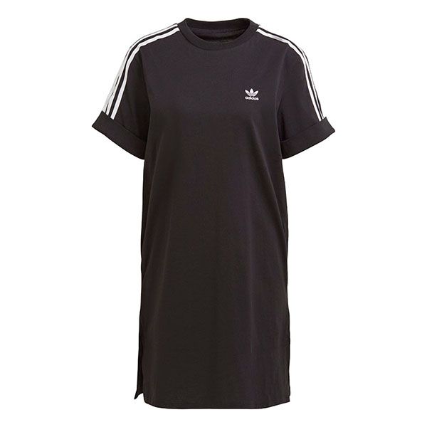 Váy Nữ Adidas Black Adicolor Classics Roll-Up Sleeve Tee Dress GN2777 Màu Đen - Thời trang - Vua Hàng Hiệu