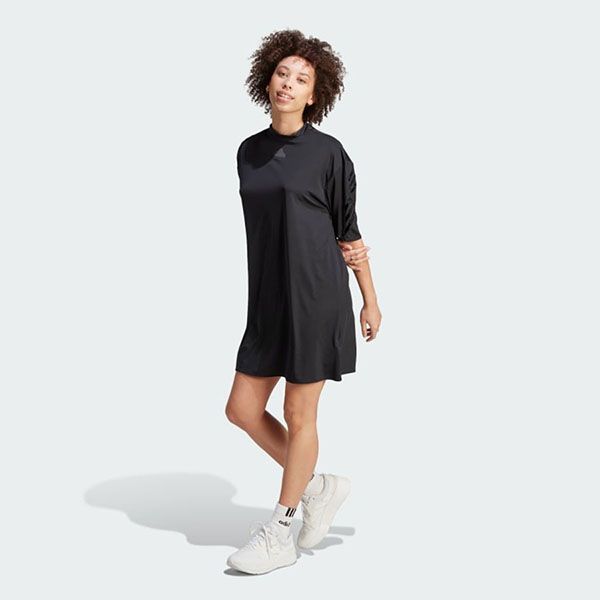 Váy Suông Nữ Adidas Future Icons 3-Stripes Dress II8095 Màu Đen Size L - Thời trang - Vua Hàng Hiệu