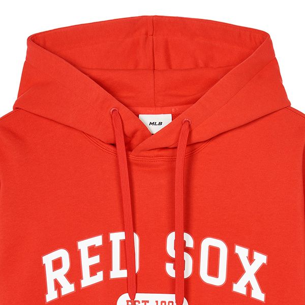 Áo Hoodie MLB Overfit của Varsity Boston Red Sox 3AHDV0141-43RDS Màu Đỏ - Thời trang - Vua Hàng Hiệu