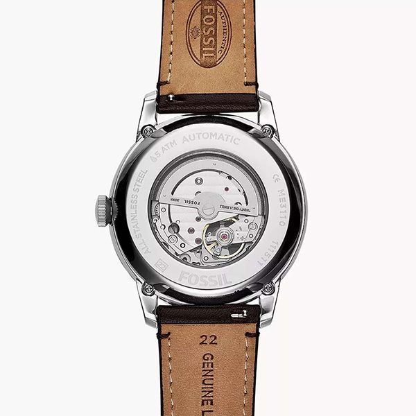 Đồng Hồ Nam Fossil Townsman Automatic Brown Leather ME3110 Màu Nâu - Đồng hồ - Vua Hàng Hiệu