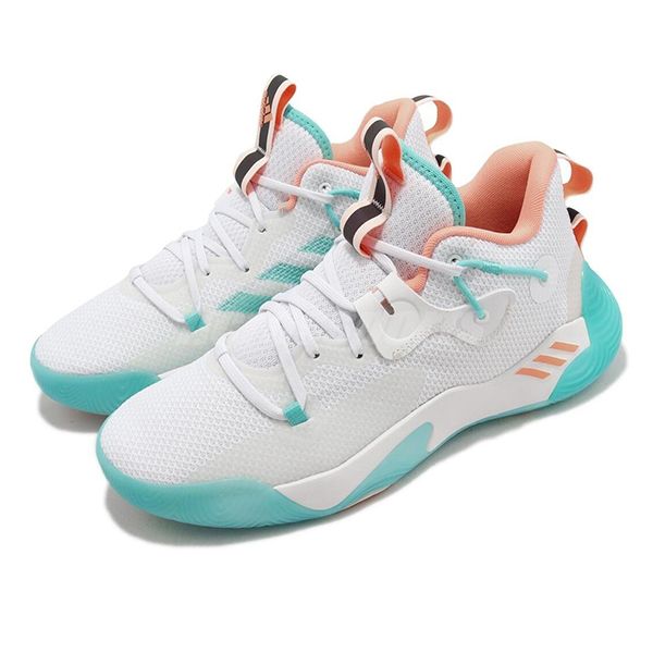Giày Bóng Rổ Adidas Harden Stepback 3 White Aqua GW4215 Màu Trắng Xanh - Giày - Vua Hàng Hiệu