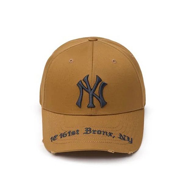 Mũ MLB Gothic New York Yankess 3ACPKP04N-50CAS Màu Nâu - Mũ nón - Vua Hàng Hiệu