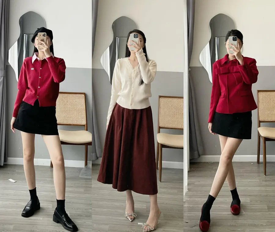 Mùng 2 Tết mặc màu gì? Top 11+ cách phối đồ đi chơi Tết cực xinh cho nàng