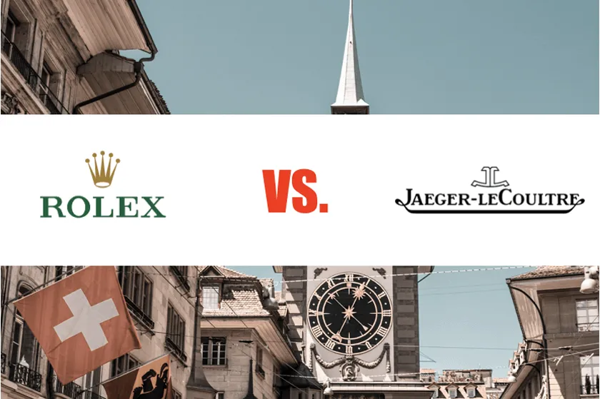 So sánh đồng hồ Jaeger – LeCoultre với Rolex rất chi tiết