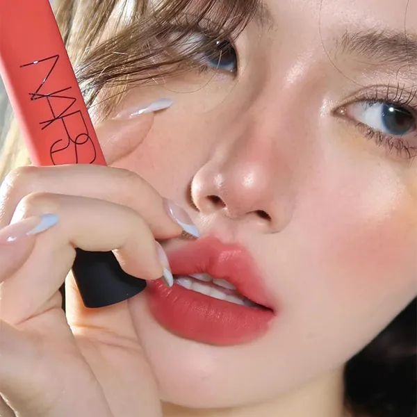 Son Nars Air Matte Lip Color 373 Feisty Màu Cam Hồng Đào San Hô - Son Môi - Vua Hàng Hiệu