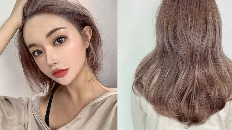 Nâu ánh hồng có cần tẩy tóc không? 15 màu tóc nâu hồng vô cùng đẹp