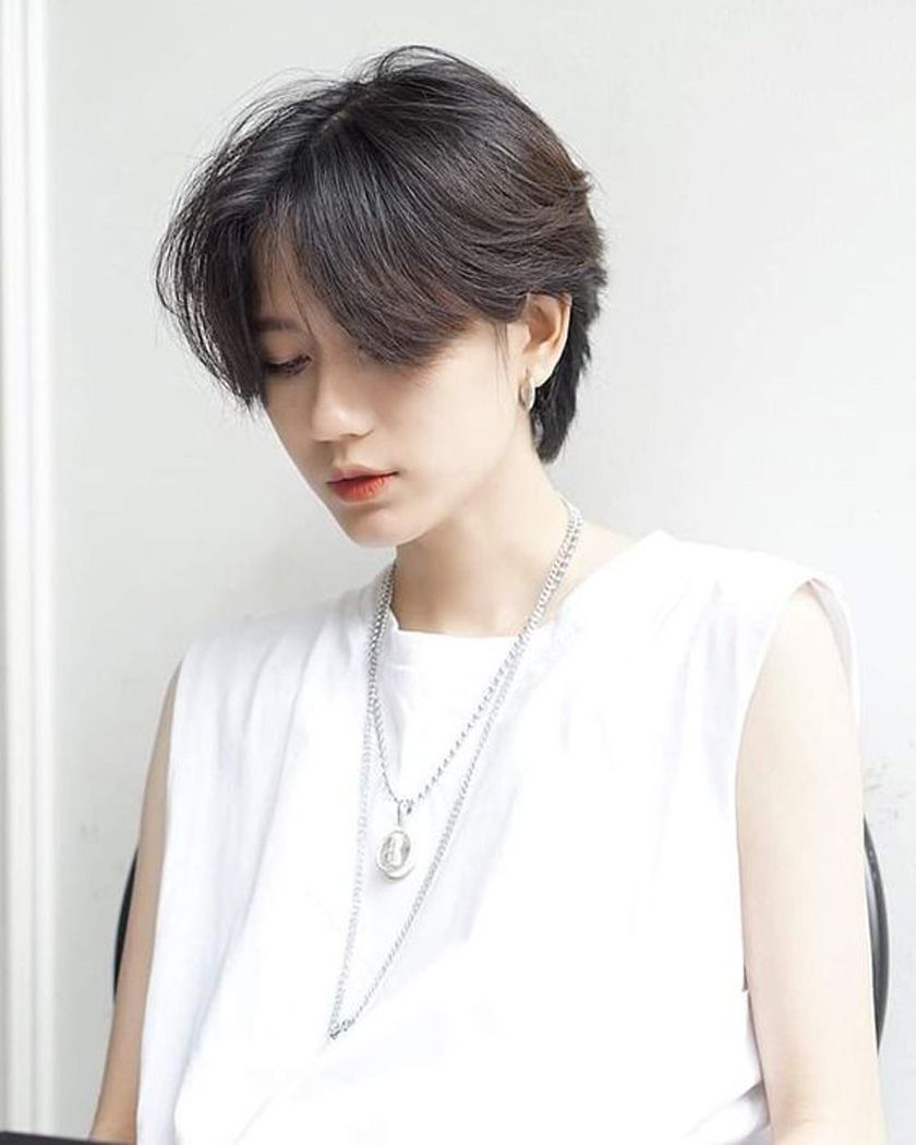 Top 15 kiểu tóc tomboy 2 mái sành điệu và phá cách