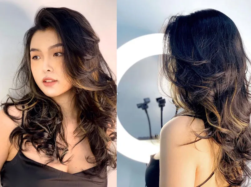 Top 10 kiểu tóc xoăn bung layer đẹp, xu hướng năm nay