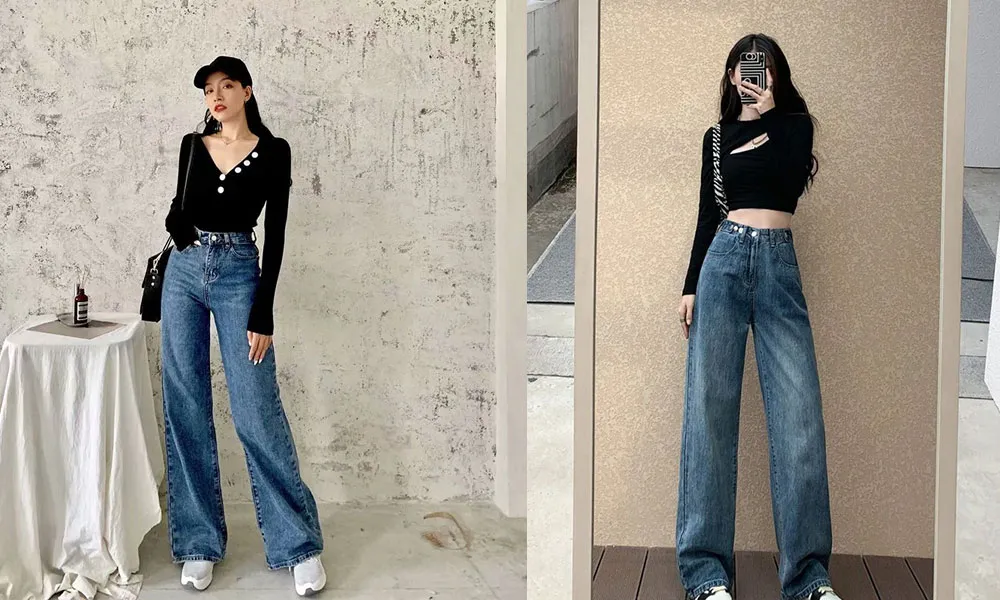 10 cách mặc áo thun dài tay giúp nàng ghi 10 điểm thanh lịch