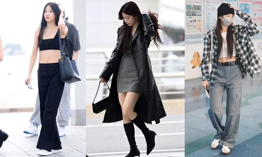 4 nữ thần tượng gen Z có thời trang sân bay rất ấn tượng - 2