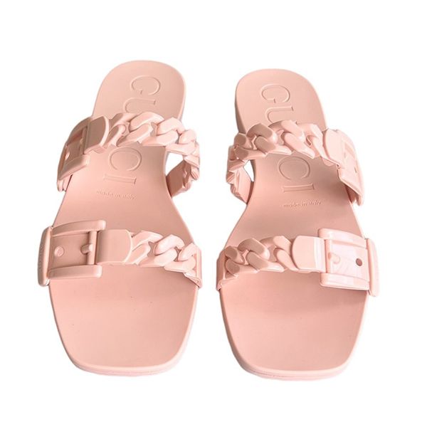 Dép Nữ Gucci Pink Rubber Sandals Màu Hồng Size 36 - Dép - Vua Hàng Hiệu