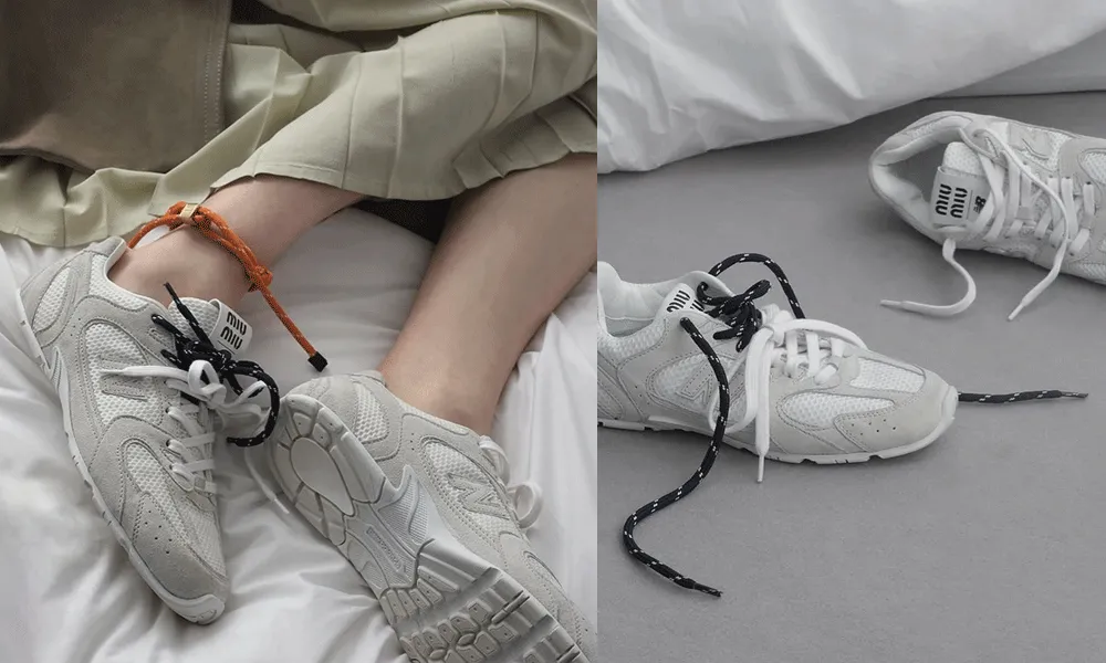 Đôi sneaker Miu Miu x New Balance 530 SL siêu xinh, sold out liên tục - 3