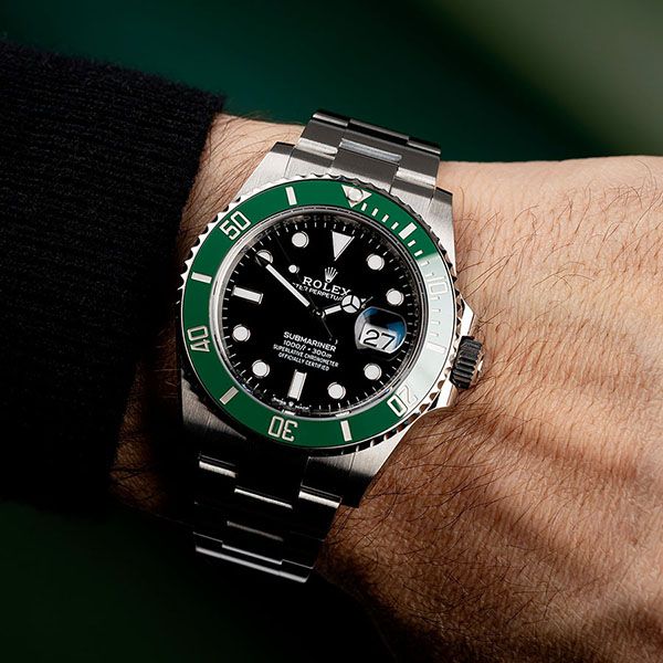 Đồng Hồ Nam Rolex 126610LV Kermit Submariner 41mm Màu Bạc - Đồng hồ - Vua Hàng Hiệu