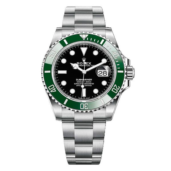 Đồng Hồ Nam Rolex 126610LV Kermit Submariner 41mm Màu Bạc - Đồng hồ - Vua Hàng Hiệu