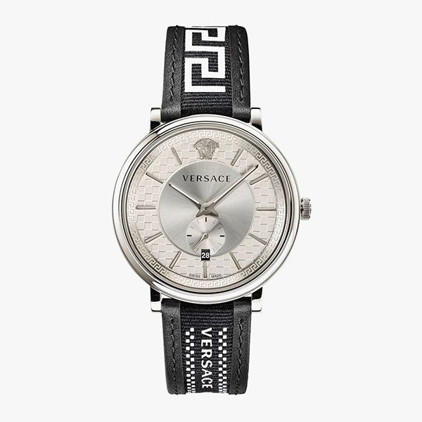 Đồng Hồ Nam Versace V-Circle/ Greca Edition Watch 42mm VEBQ01219 Màu Đen - Đồng hồ - Vua Hàng Hiệu