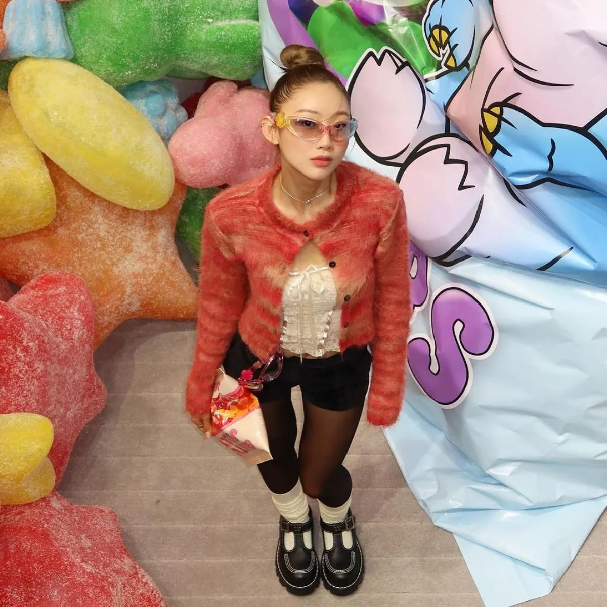 BST mắt kính Gentle Monster Jellycore phong cách kẹo dẻo ngọt ngào - 1