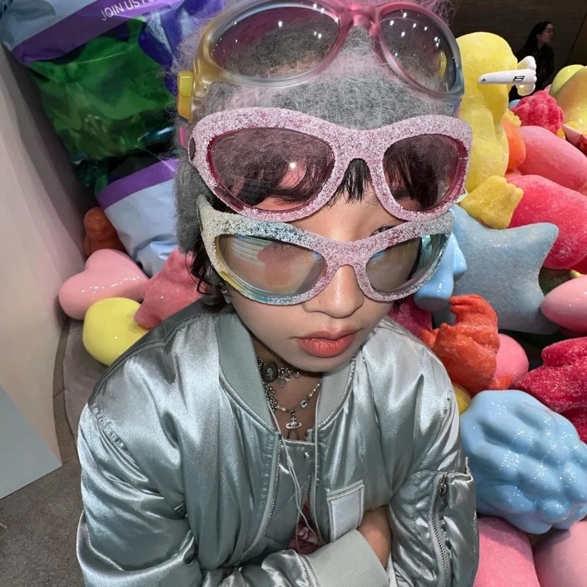 BST mắt kính Gentle Monster Jellycore phong cách kẹo dẻo ngọt ngào - 6