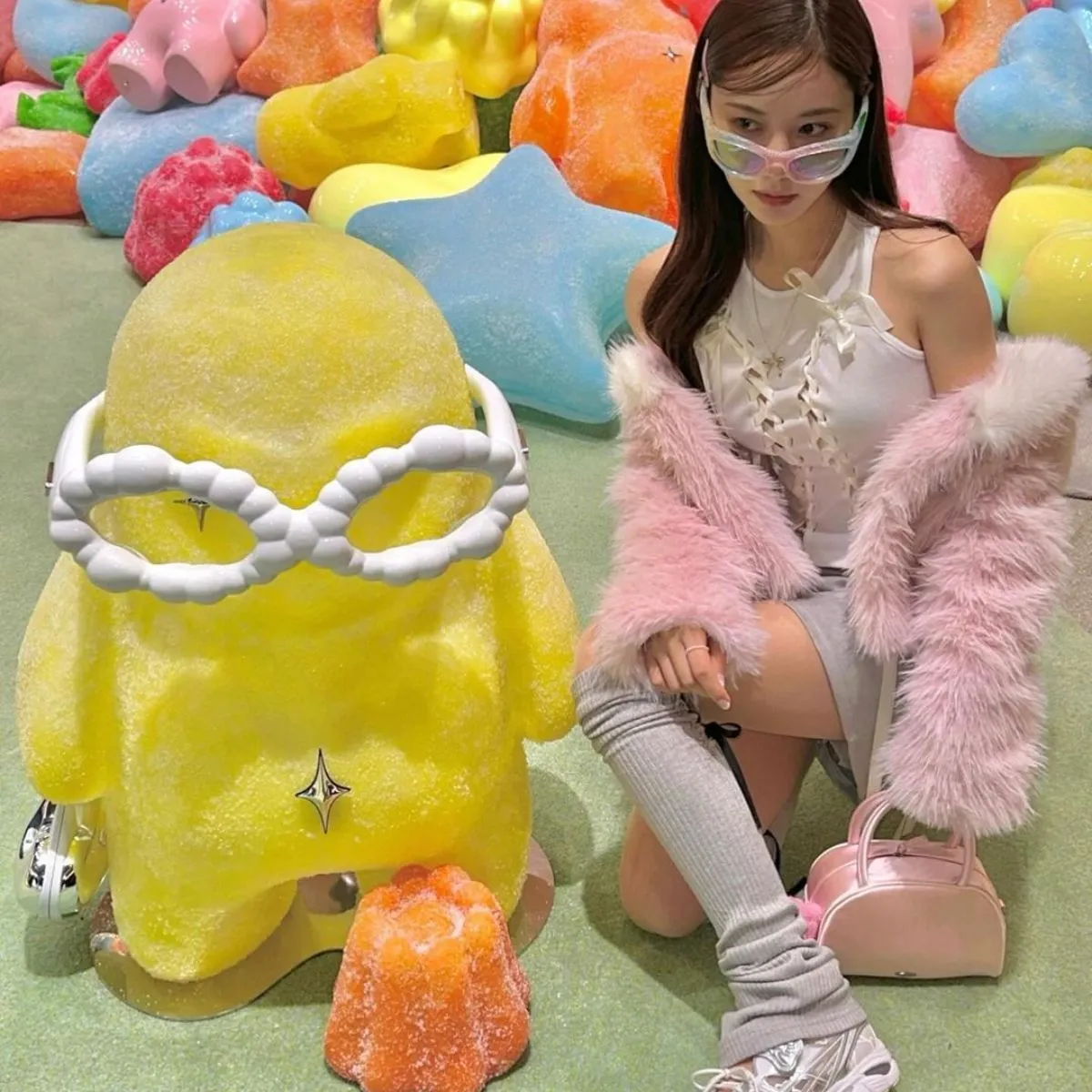 BST mắt kính Gentle Monster Jellycore phong cách kẹo dẻo ngọt ngào - 7