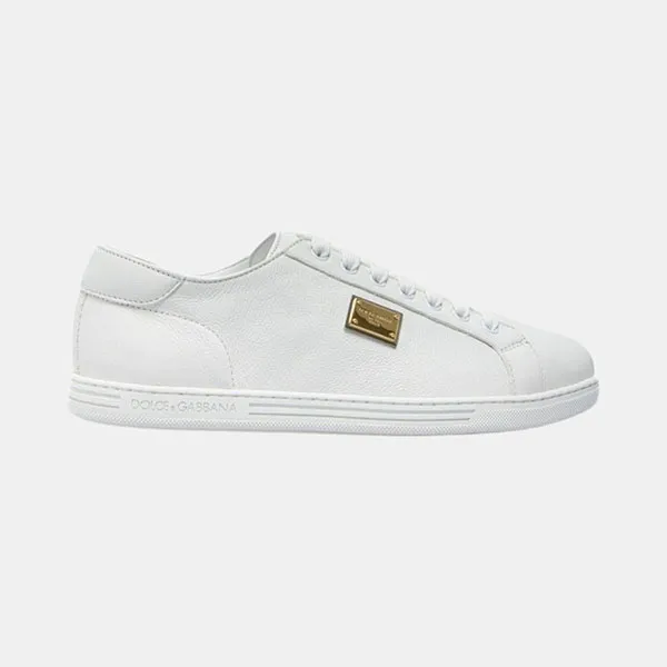 Giày Sneaker Nam Dolce & Gabbana D&G Saint Tropez Plaque White CS1735 AN990 80002 Màu Trắng Size 5.5 - Giày - Vua Hàng Hiệu