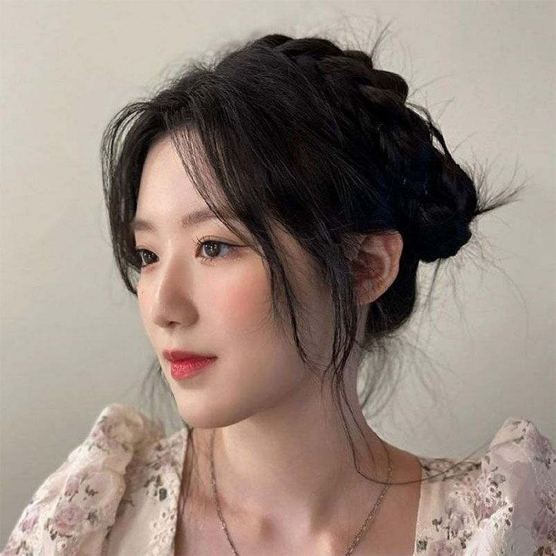 Kiểu tóc đẹp du xuân: nhẹ nhàng, sang chảnh chuẩn gái Hàn - 2