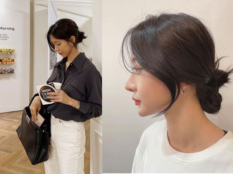 Kiểu tóc đẹp du xuân: nhẹ nhàng, sang chảnh chuẩn gái Hàn - 7
