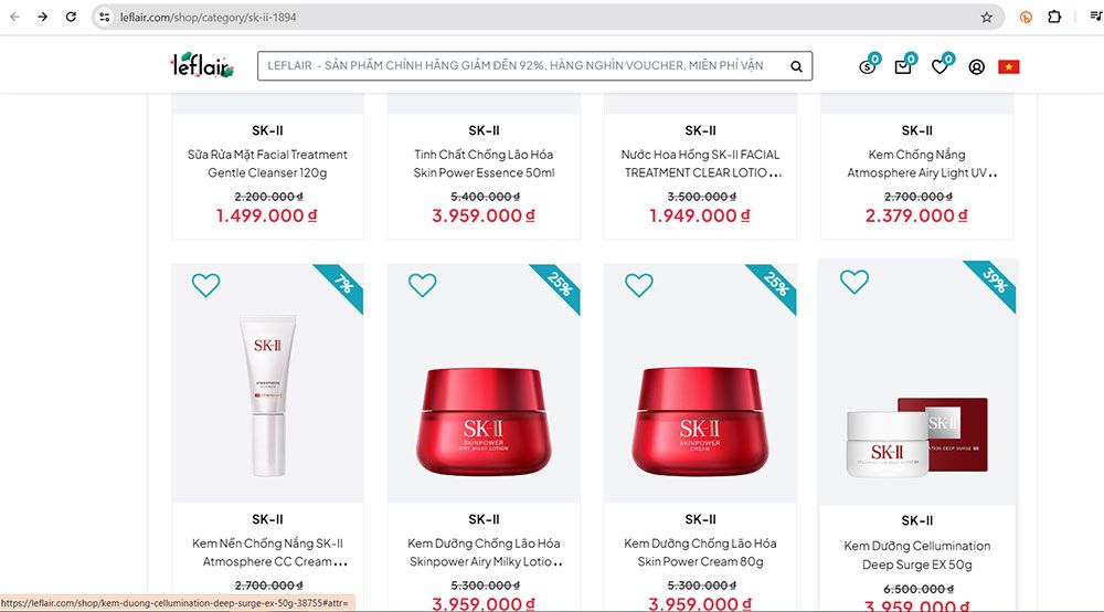 Mua mỹ phẩm SKII ở đâu Hà Nội? 5 địa chỉ bán mỹ phẩm chất lượng