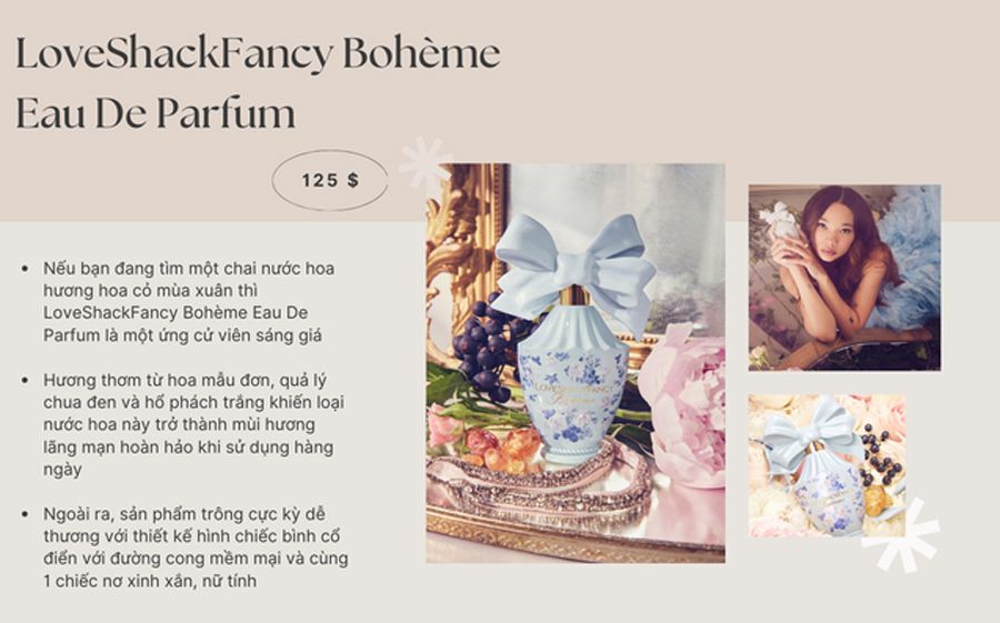 LoveShackFancy Bohème Eau de Parfum