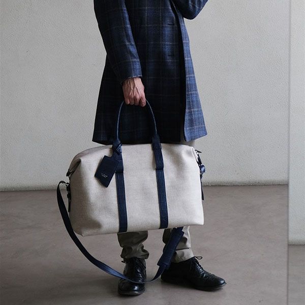 Túi Du Lịch Biagini Cactus Soft Weekender Bluette Màu Ghi - Túi xách - Vua Hàng Hiệu