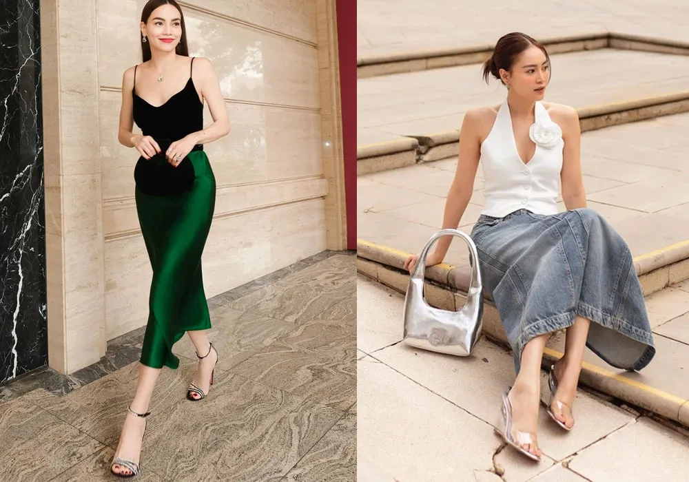 4 mẫu giày được sao Việt diện nhiều , xu hướng năm 2025 - 2