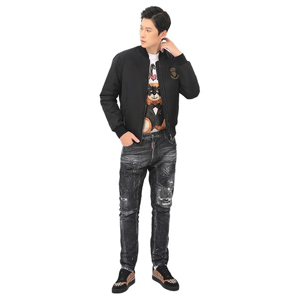 Áo Khoác Nam Dolce & Gabbana D&G Black With Logo Embroidered G9BAJZ G90A2 N0000 Màu Đen Size 48 - Thời trang - Vua Hàng Hiệu