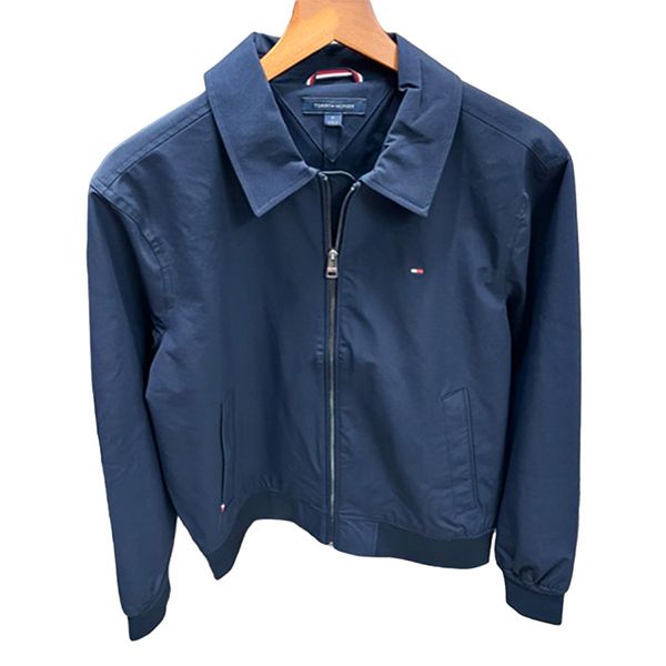 Áo Khoác Nam Tommy Hilfiger Flag Logo Jacket 78J9469 410 FAP Màu Xanh Navy Size M - Thời trang - Vua Hàng Hiệu