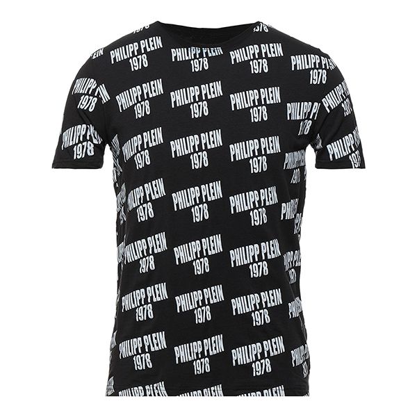 Áo Phông Nam Philipp Plein Logo T-Shirt UTPG21 - GB04 Màu Đen Size M - Thời trang - Vua Hàng Hiệu