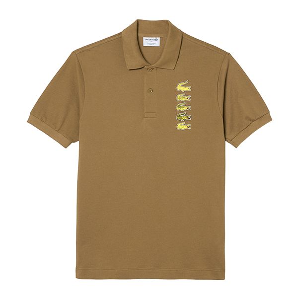 Áo Polo Nam Lacoste Croc Badge Pique Polo Shirt PH3474-51 Màu Nâu Size 4 - Thời trang - Vua Hàng Hiệu