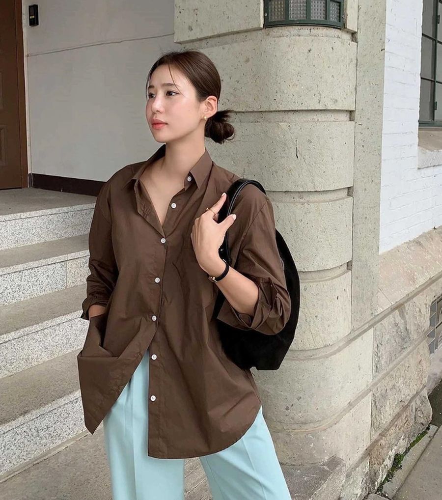 Áo sơ mi màu trung tính