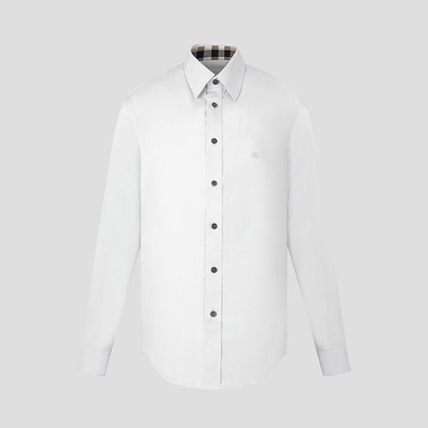Áo Sơ Mi Nam Burberry White Shirt 8066768 Màu Trắng Size S - Thời trang - Vua Hàng Hiệu