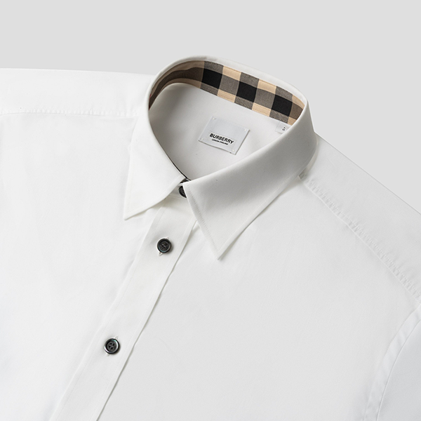 Áo Sơ Mi Nam Burberry White Shirt 8066768 Màu Trắng Size S - Thời trang - Vua Hàng Hiệu