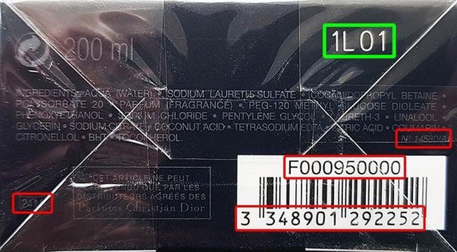 Cách xác định batch nước hoa 