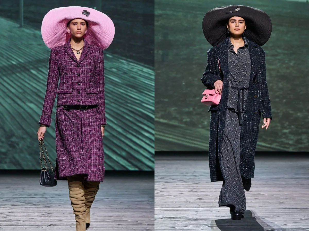 BST Chanel Thu Đông 2025 lấy cảm hứng từ hoàng hôn trên biển Deauville - 2