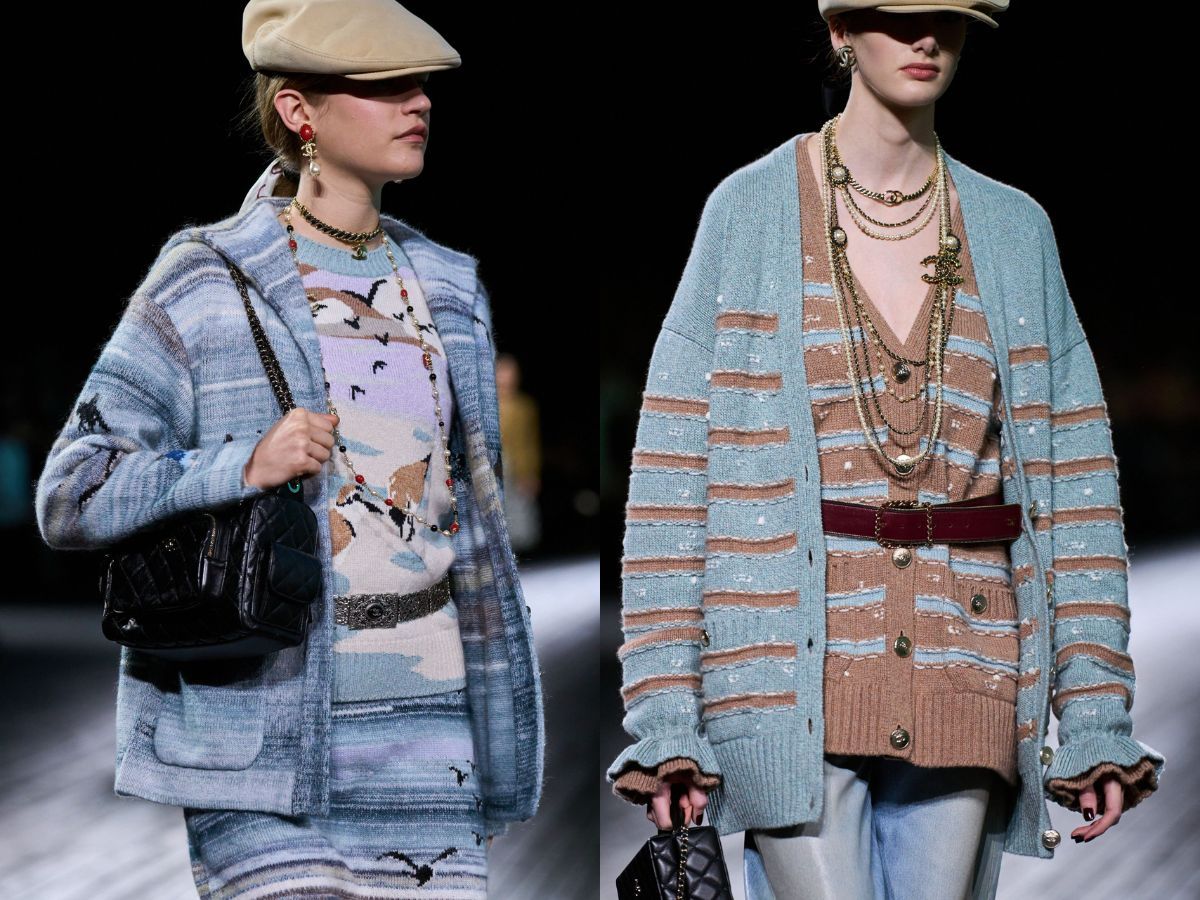 BST Chanel Thu Đông 2025 lấy cảm hứng từ hoàng hôn trên biển Deauville - 3